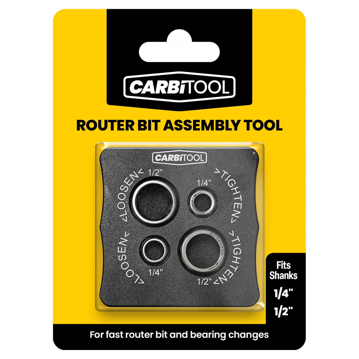 ROUTER BIT BEARING ASSEMBLY TOOL - Carbitool
